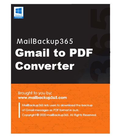 gmail to PDF converter