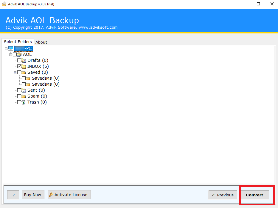 export AOL emails in mul-language