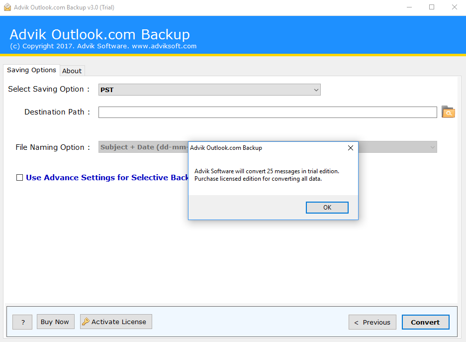 login transfer Office 365 mails utility